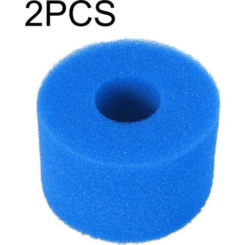 2 pcs/set Swimming pool filter sponge Washable sponge filter Convenient design Reusable Easy to use Foam filter