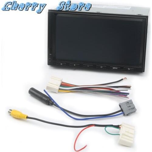 Car CD Player 28027-6FV1B For Nissan Qashqai X-TRAIL VW Honda Tiida Fit 7" Display Touch Screen + Car Player Bluetooth USB AUX