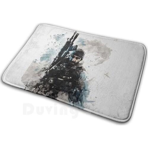 Buck Rainbow Six Siege Digital Painting Soft Non-Slip Mat Rug Carpet Cushion Buck Rainbow Six Siege R6 Siege R6 R6S