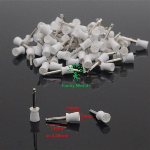 20pcs Dental Lab New Latch type Rubber Polishing Polisher Cups Prophy Cup
