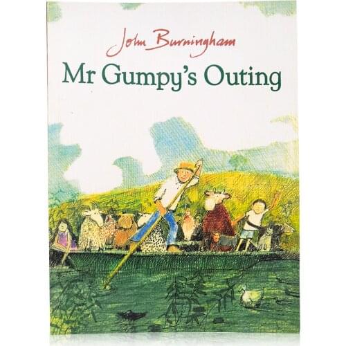 Mr Gumpys Outing English Books For Kids Story Libros Educational Toys For Children Pocket Reading Livros Art educational toys