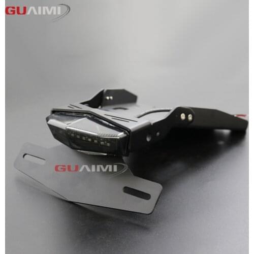 For BMW R NINE T 2014 2015 2016 2017 2018 R9T Motorcycle Tail Mount License Plate Bracket Brake Rear Lamp Taillight