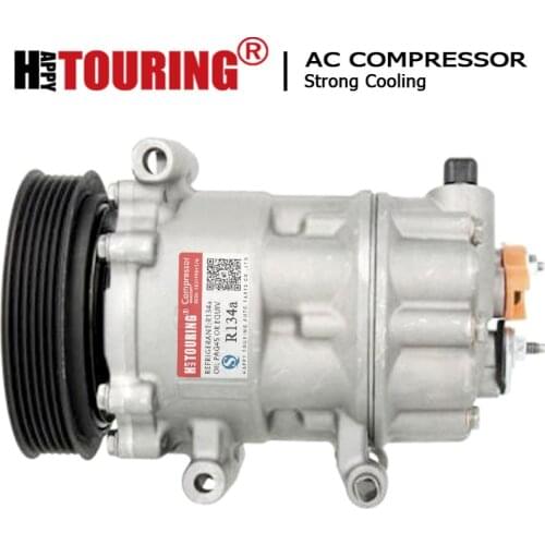For peugeot 308 ac compressor For PEUGEOT 307 308 208 Citroen C4 1356F 9659875980 9671334080 9651911180 9671334080 1350F SD6C12