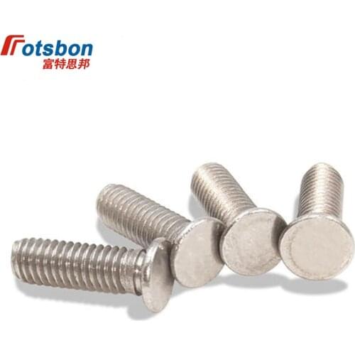 FHS-0420-16 Round Head Studs Self-clinching Blind Rivet Protruding Stud Clinch Screw Platen Screws Sheet Metal Vis PEM Standard