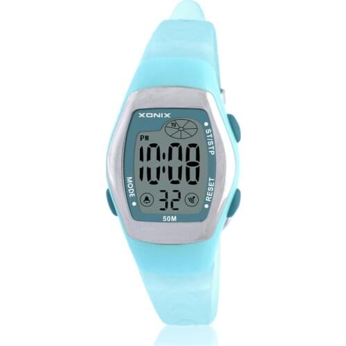 Hot!!! New Fashion Women Sports Watches Waterproof 50m Ladies Jelly Digital Watch Swimming Diving Reloj Mujer Montre Femme AR
