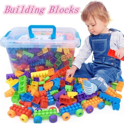 Large Size Building Blocks Sets Bulk Educational Kids Toy Blocks Compatible inglys Bricks Construction Toys DIY Creative Bricks