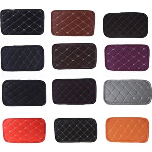 Car Leather Armrest Mat Box Cover Auto Central Arm Rest Covers Protection Pad Dropshipping