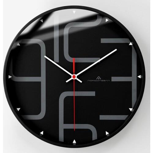 Creative Nordic Wall Clock Silent Modern Design Kitchen Simple Wall Clock Living Room Vintage Horloge Murale Home Decor JJ60WC