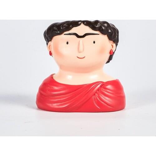 Creative Human Head Vases Ceramic Cute Decorative High Quality Vase Art Abstract Living Room Jarrones Desk Decoration EB5HP