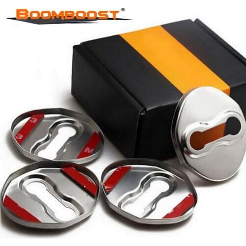 Stainless Steel Hot Selling Decoration 4 Pcs/Set Door Lock Cover For Mitsubishi Outlander Pajero Galant FORTIS Zinger ASX