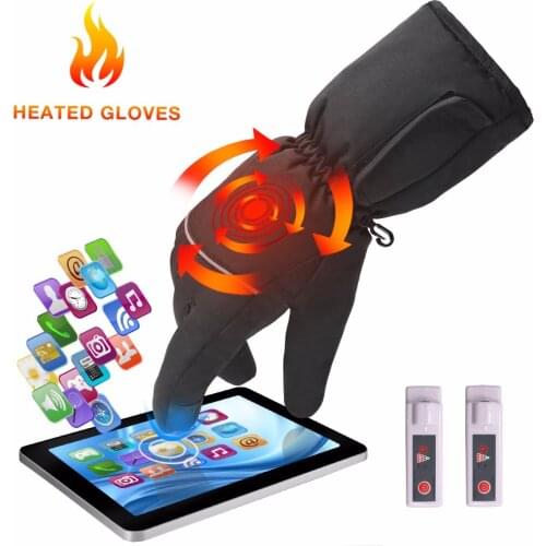 New Magic Touch Screen Gloves Smartphone Texting Stretch Adult One Size Winter Warm Heated Gloves for Man and Woman