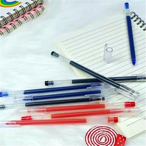 Large capacity Office cultural educational learning prizes neutral pen 0.5mm needle signature stationery student test water pen