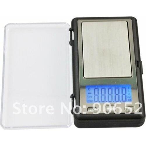 Wholesale APTP450 500g x 0.1g Digital Pocket Jewelry Scale with Calibration Weights free shipping