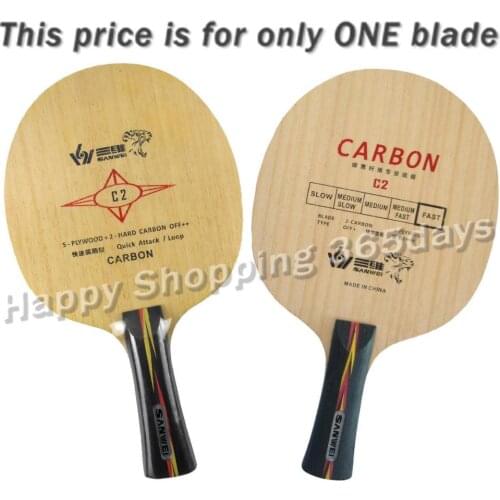 Sanwei C2 (Sanwei C-2 Sanwei C 2) Table Tennis Blade for Ping Pong Racket Paddle Table Tennis Balls Racquet Sports