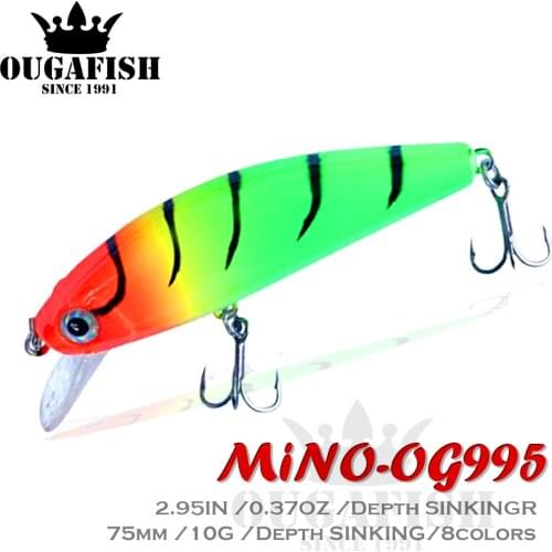 Fishing Lure Winter Sinking For Fishing Lures Tackle 2020 Wobbler Artificial Bait Goods Pike Minnow Spinning Carp Hooks Goods