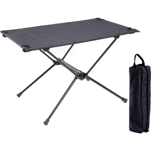 Outdoor Picnic Folding Table Aluminum Alloy Camping Desk Mini Portable Foldable Table for Hiking Driving Traveling