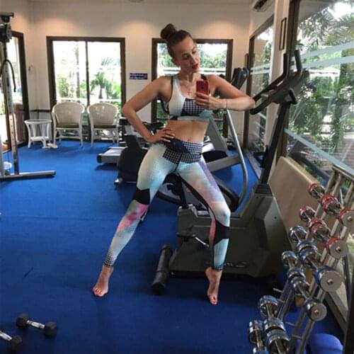 Women Seamless Sports Wear Yoga Sets Gym Clothes Activewear Ribbed Gym Set Fitness Clothing Sport Leggings and Top Set