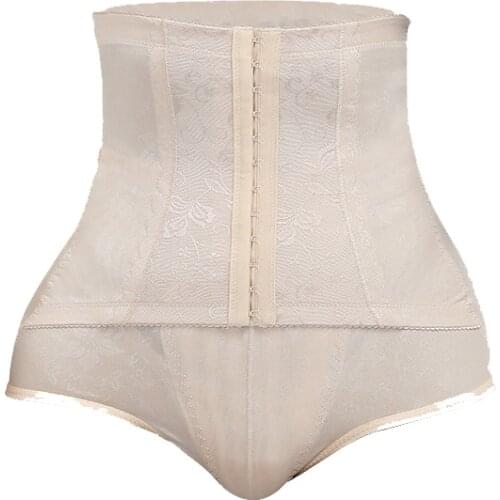 Women Sexy Waist Control Body Shape Belly utt Lifter Underwear Briefs Shorts High Waist Tummy Slim Shapewear Zipper Hip Up Panty