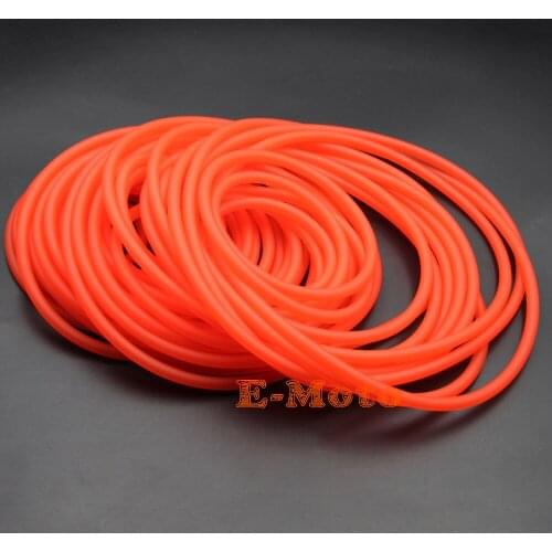 1m 3m 5m 10m 20m RED OIL FUEL FILTER LINE PETROL TANK HOSE PIT DIRT BIKE ATV QUAD POCKET TRAIL MOTORCYCLE 4.5MM 8MM New E-Moto