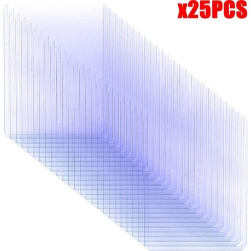 10/25PCS 35PTTop Loader Board Game Cards Outer Protector Gaming Trading Card Holder Sleeves 35PT Rigid Plastic Toploader