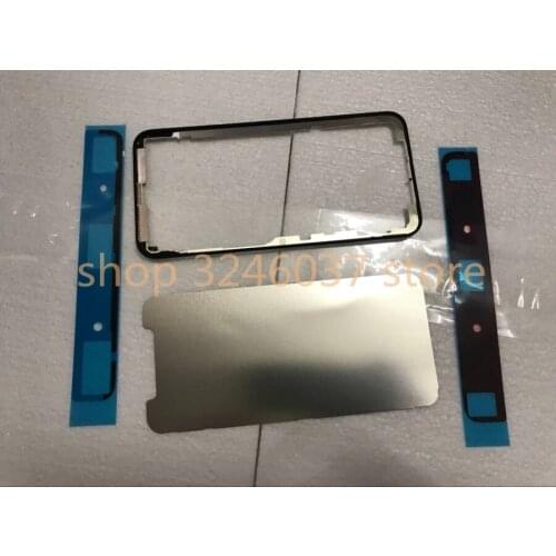 10pcs/lot Top quality new Original Front Bezel for iPhone X 10 XR XS MAX 11 11PRO MAX LCD Middle Frame+Sticker+Iron sheets