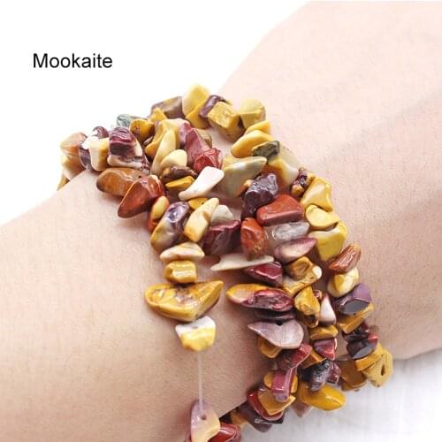 Wholesale Factory Price Natural Irregular Stone Mookaite Gravel Quartz Chip 5-8MM Pick Size For Jewelry Making Bracelet Beads