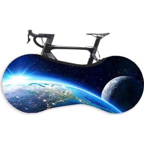 Polyester and Spandex Elastic Bike Cover Heat Transfer Printing Dustproof Multiple Protective Dust Bicycle Wheel Cover