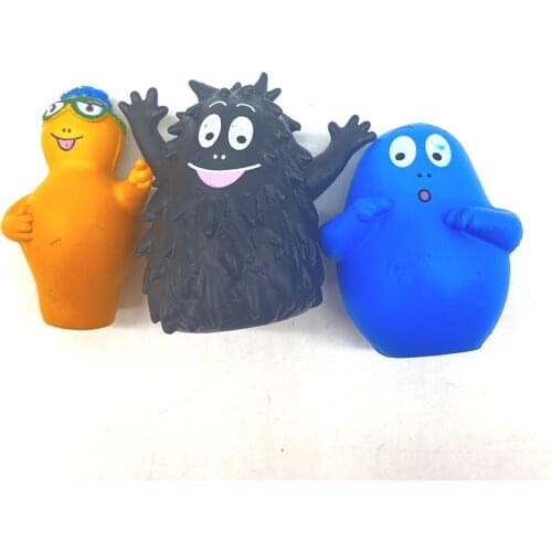 Mini Barbapapas Plastoys Barbabo Barbasophie BARBIBUL figure Toy kids gifts 4 CM