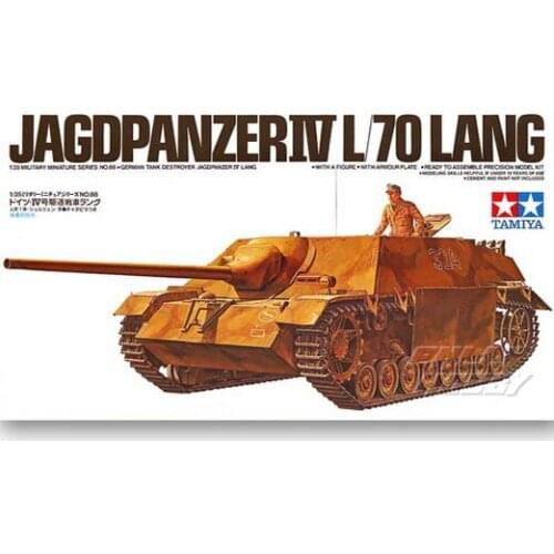 Tamiya Assembly Model 1/35 German Destroyer Tank No. 4 Plastic Painting Kit Military Model Toys 35088