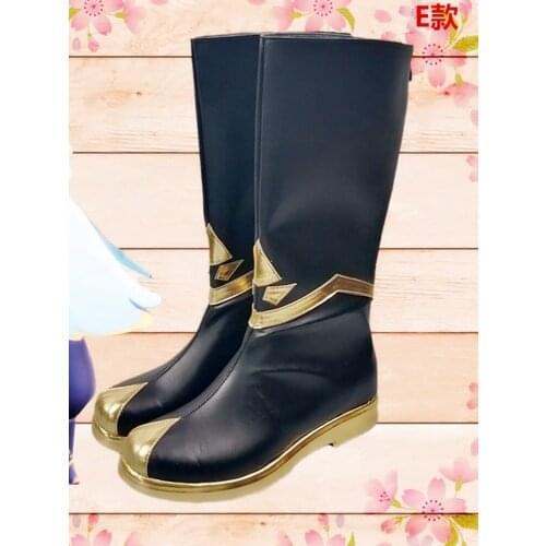 Game Sky:children Of Light Cosplay Shoes Harujuku Winter Mid Calf Women Cos Short Lolita Boots Halloween Carnival Party Custom M