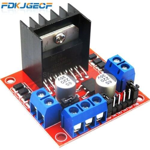 1pcs L298N driver board module L298 stepper motor smart car robot breadboard peltier High Power