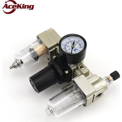 Pneumatic air source treatment filter pneumatic small triplets ac2000-02/3/4000 oil-water separator pressure regulation