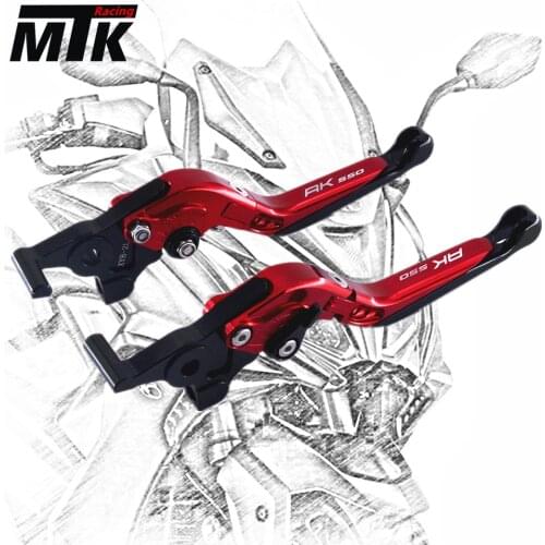 CNC Motorcycle Brake Clutch Levers For KYMCO AK550 All years Folding Extendable