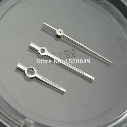 Silver watch hands Three needle fit ETA 2834 2836 2824 Movement automatic mens watch