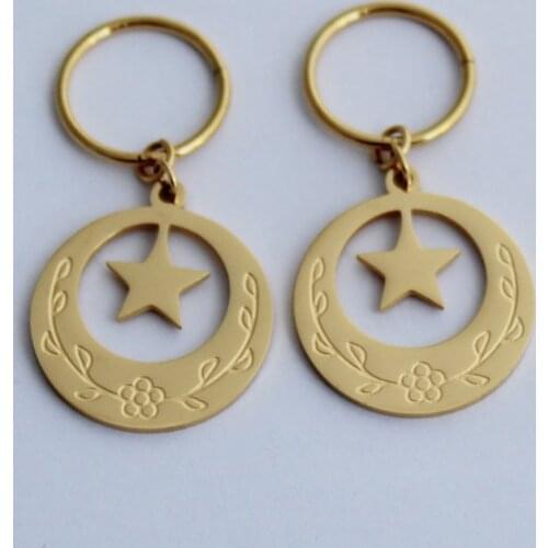 Island Style Stainless Steel Kiribati Earrings for Girls Star Moon Heart Earring Jewelry Gifts