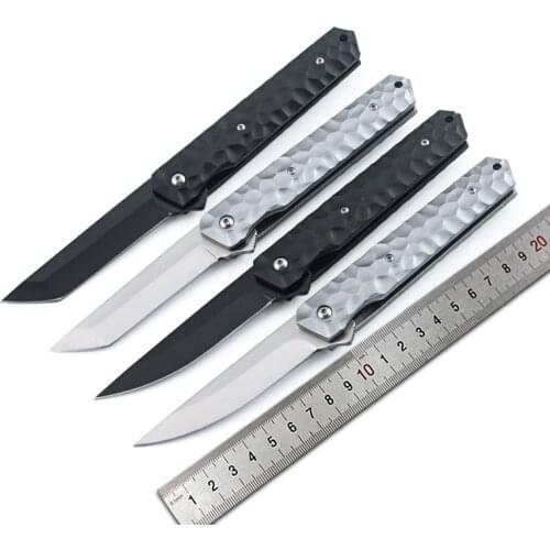 8.27'' Folding Knife Survival Tactical Pocket Knife Outdoor Camping Hiking Hunting Knives For Self-defense Utility Multi Tool