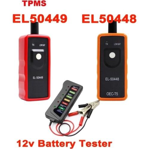 TPMS EL50448 Tire Pressure Monitor Sensor 50448+ 2IN1 TPMS for OPEL/G M EL-50449 EL-50448 OEC-T5 TPMS Opel