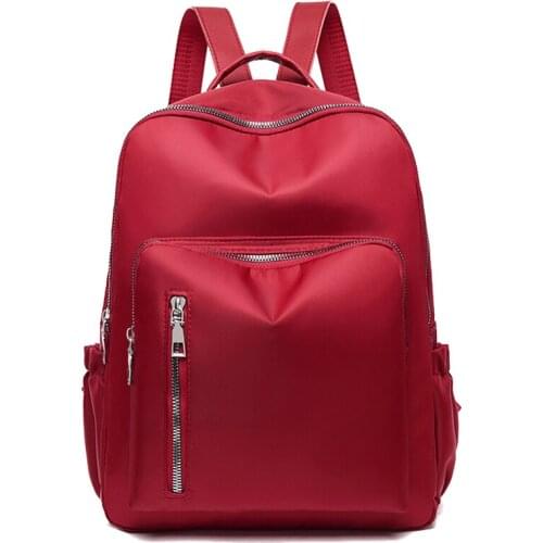 Waterproof Ladies Backpack Oxford Cloth School Bags For Teenage Girls Anti Theft Mother Street Travel Work Fashion High Capacity