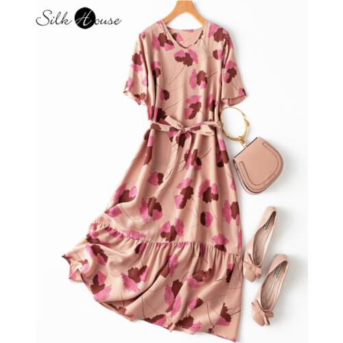 Розовые летние платья YANGCANSAOSI China At AliExpress