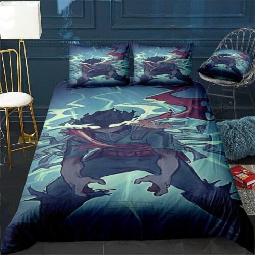 Heros Duvet Cover Comfortable Quilt Home Decora Design Universal Bedding Set Bedclothes+Pillowcase 3pcs