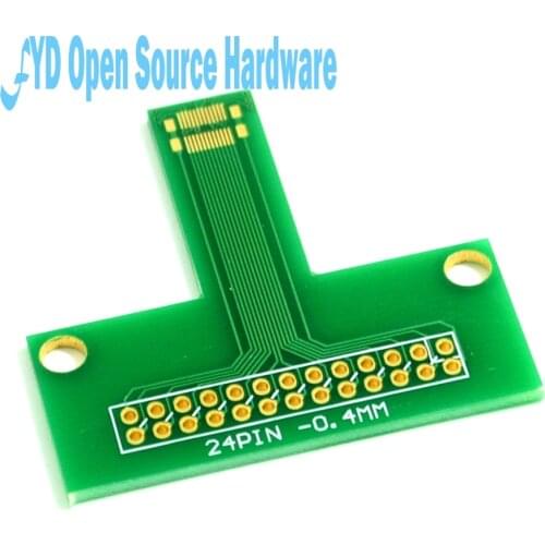 5pcs 24pin 0.4 pitch double the interface adapter board FPC Universal Universal board