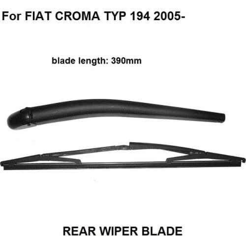 Car Accessories For FIAT CROMA 194 REAR WINDSHIELD WINDSCREEN WIPER ARM + BLADE 05-ONWARDS 360MM BLADE