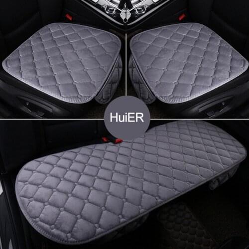Autumn Winter Car Seat Cushions Covers Fit Most Car Soft Universal Mat Pad Breathable Durable Seat Protector Auto Accessories