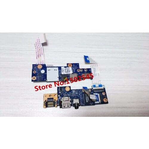 Free Shipping Original Laptop USB Interface Board For HP ENVY M6 M6-K ENVY 14-K USB Board Audio Board with Cable LS-9313P