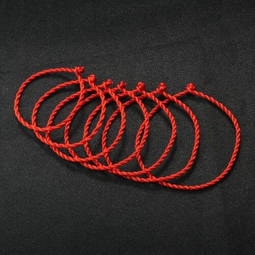 Red Thread String Bracelet For Women Simple Lucky Handmade Weave Rope Bangle Men Fashion Couple Jewelry Lovers Gift Wristband