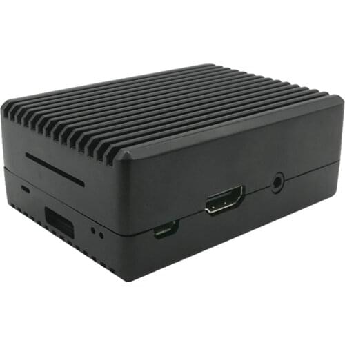 3 Model B Aluminum Alloy Case Passive Cooling Shell Metal Enclosure Heat Dissipation for Raspberry Pi 3B/3B