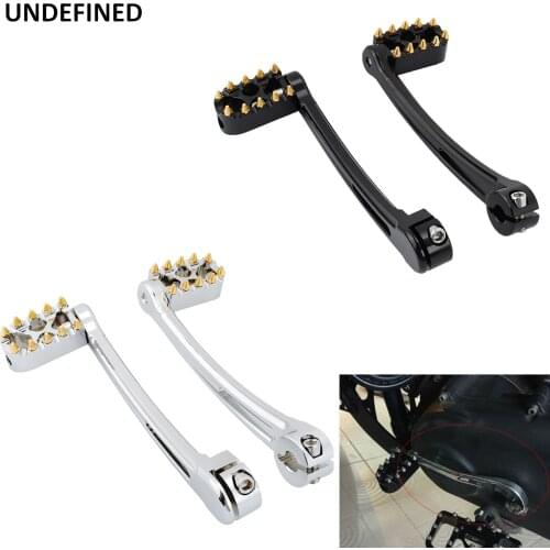 For Harley Heel Toe Shift Lever w/Shifter MX Pegs Brake Arm Pedal Kit Touring Road Glide 1988-2021 Softial Slim Fat Boy FL Trike