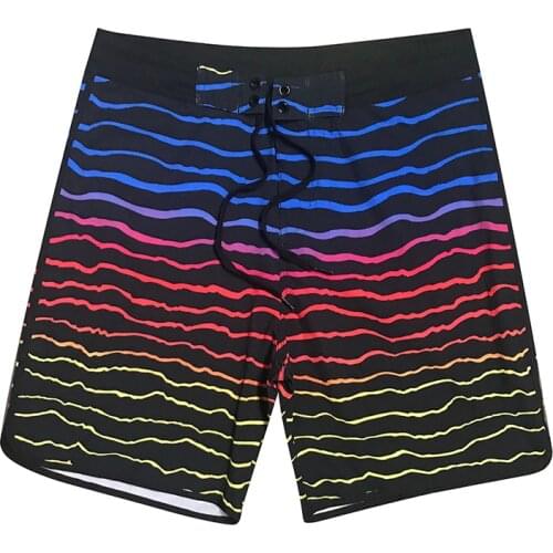 Mens Swimsuits 2021New Halter Mesh Striped Board Shorts Quick Dry Watersport Swimming Trunks Summer Beachwear Bather Suits
