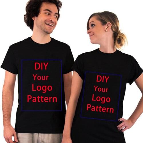 SUNOWE Customized Print Tee for Men/Women DIY Your Like Photo or Logo Plus Size Loose Short Sleeve TShirt