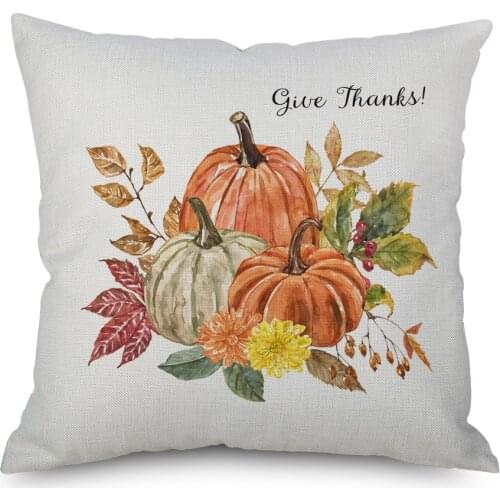 Hawkalice Choose Yourself 18x18 Throw Pillow Cover Happy Fall Yall Thankful Cushion Cases for Sofa Couch Cotton Linen No Filler